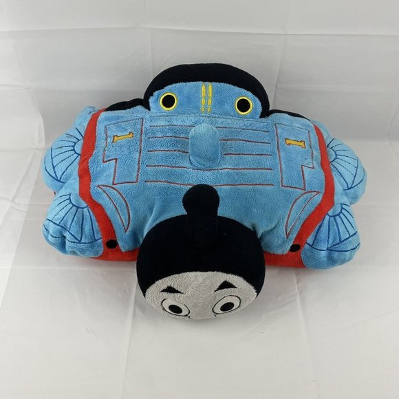 Pillow Pets Thomas the Train 17" Blue Plush Pillow Stuffed Toy Thomas & Friends - Picture 5 of 8
